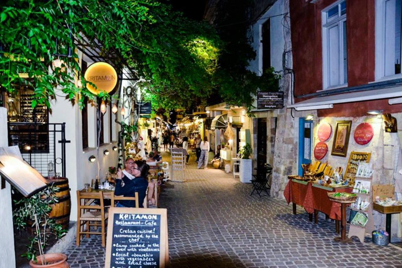Santrivani Rooms Hriszí Aktí Haniá Kültér fotó